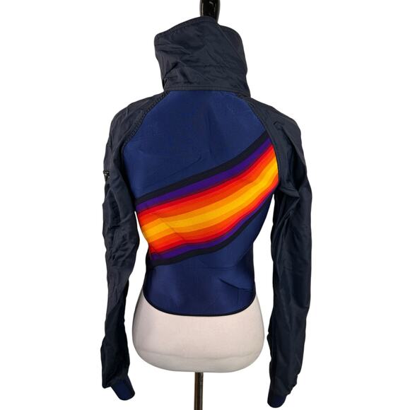 Bare Vintage Women's 80's Retro Wetsuit Zip Up Jacket Size 10 - Picture 5 of 8